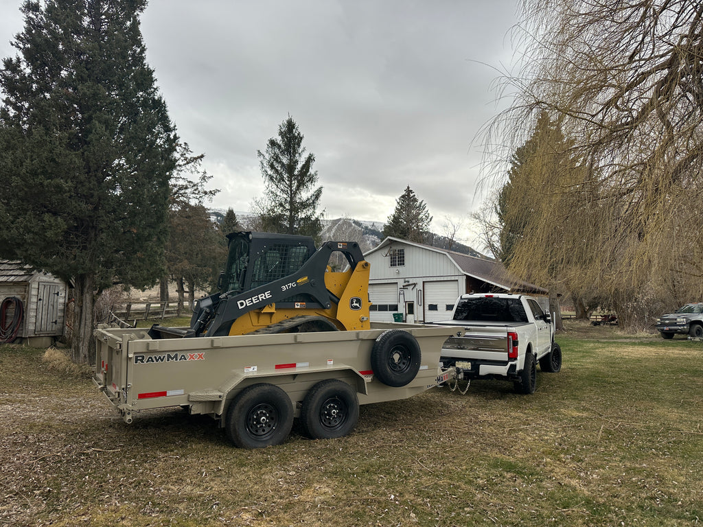 24 Hour use - RawMaxx Dump Trailer